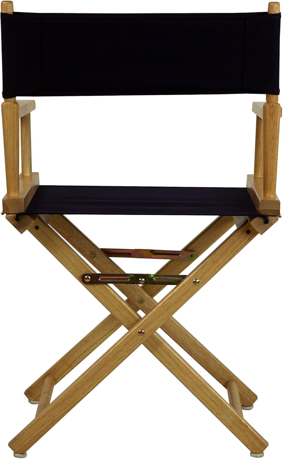 Casual Home 18" Director's Chair Natural Frame with Navy Canvas