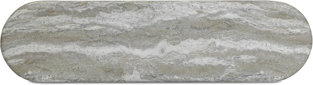 Tov Furniture Hyre Faux Stone Indoor/Outdoor Concrete Console Table