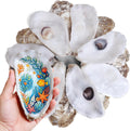 20Pcs Extra Large Flat Oyster Shells 5-6 Inch Natural Oyster Shells for Crafts, Home Vase Filler, DIY Arts and Crafts, Christmas Ornaments, Coastal Decor, Decoupage, Painting, Seashells Bulk