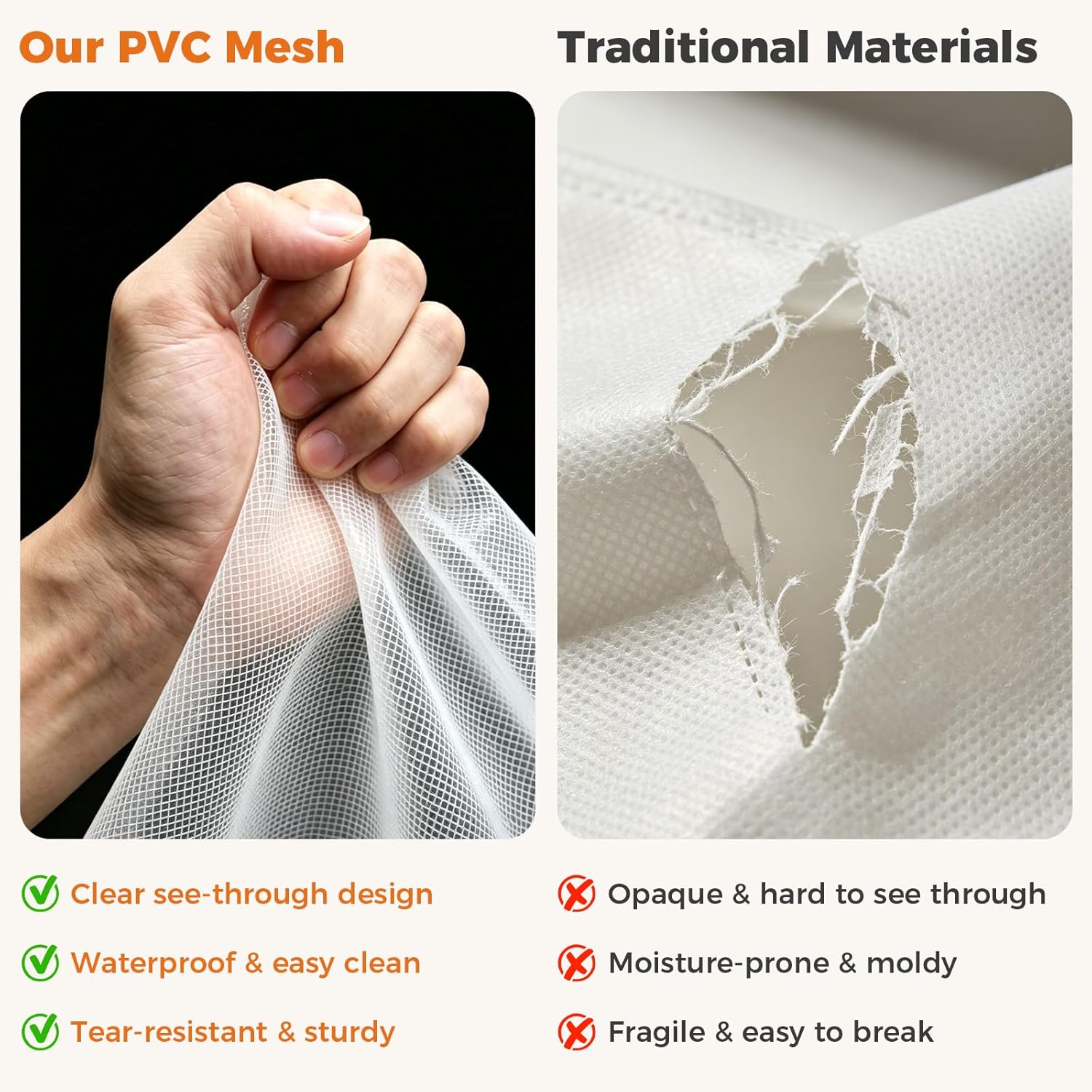 10Pcs Clear Storage Bags With Zippers and 3 Handles, 21L Plastic Clothes Blanket Storage Bags and Under Bed Storage Organizers for Sheets Bedding Comforter Linen Sweaters Toys, 15.7x13.8x5.9In