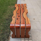 Patio Benches for Outdoors Creative and Simple Outdoor Bench Garden Viewing Seat Shopping Mall Rest Suitable for Indoor and Garden Benches for Outdoors