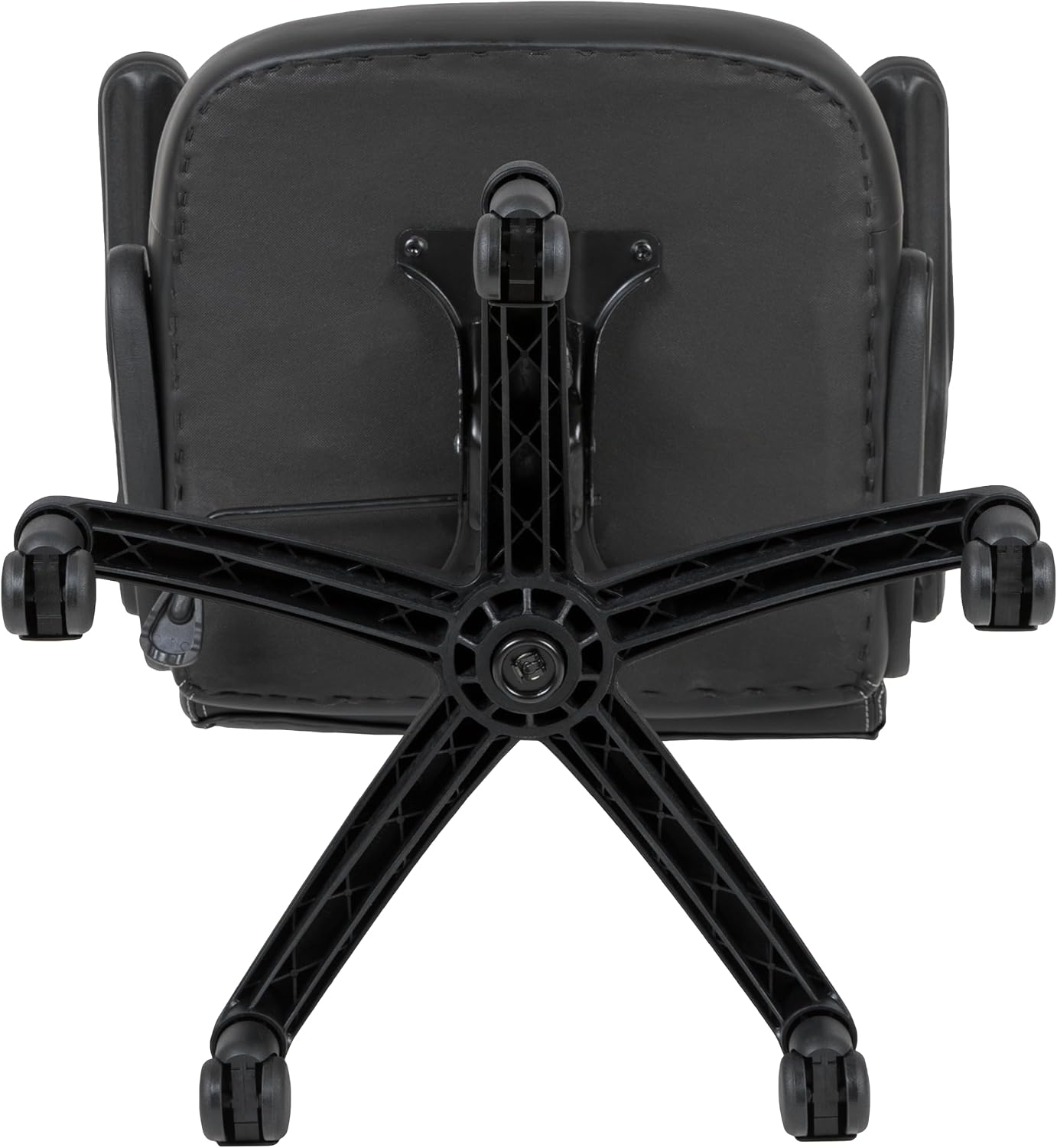 Flash Furniture X10 High-Back LeatherSoft Racing Style Gaming Chair with Flip-Up Arms, Ergonomic Padded Swivel Computer Chair, Blue/Black