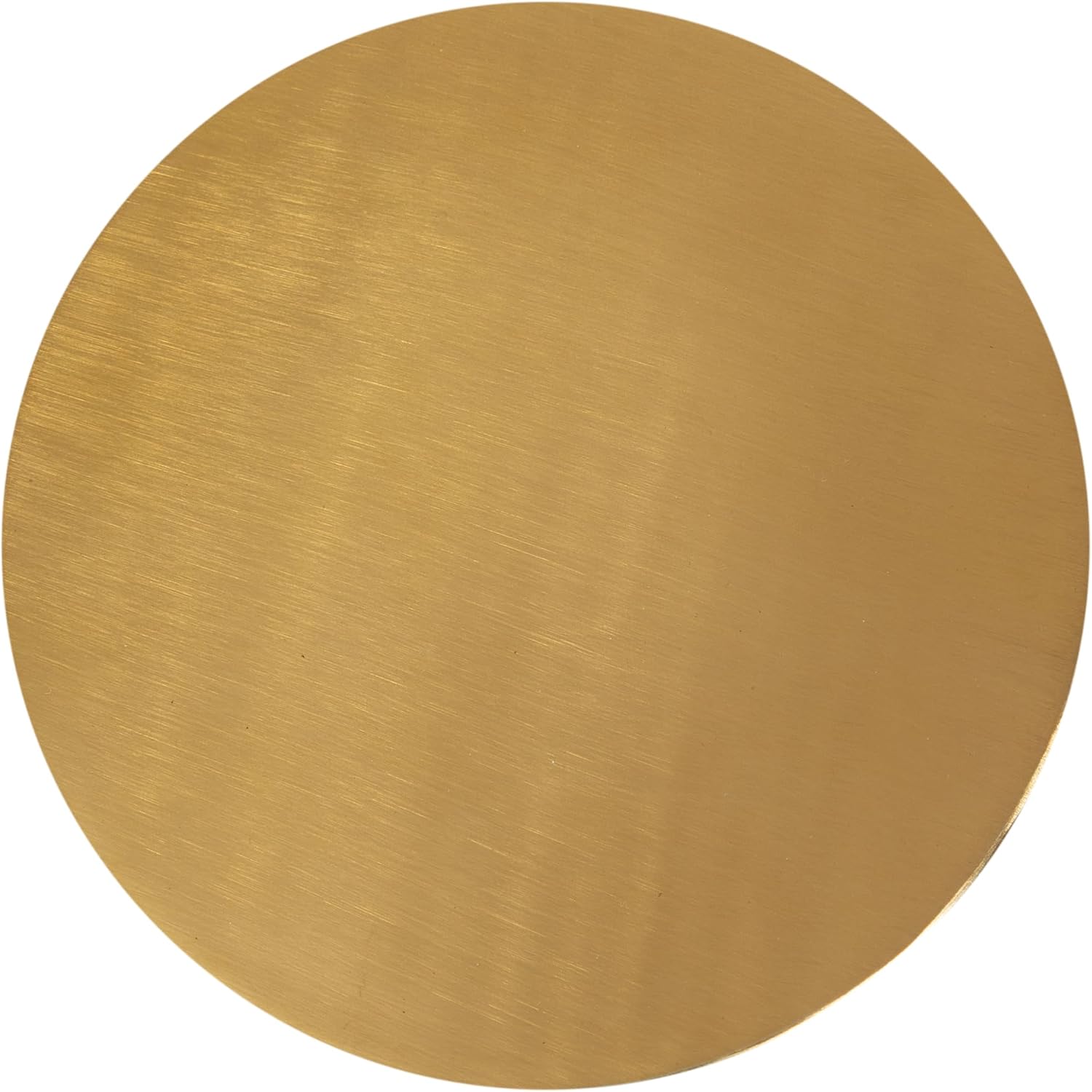 Kate and Laurel Saxena Modern Round Metal Drink Table, 8 x 8 x 24, Gold, Metal Martini Table with Pedestal Design for Use as Small Indoor Plant Stand or Living Room Accent