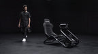 PLAYSEAT Trophy Sim Racing Cockpit | High Performance Racing Simulator Cockpit | Supports Direct Drive | Compatible with All Steering Wheels & Pedals on the Market | Supports PC & Console | Black