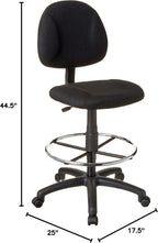 Boss Office Ergonomic Drafting Chair + Be Well Medical Spa Stool Bundle