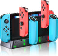 Switch Controller Charger Dock Station for PSP Gaming Console Compatible with Nintendo Switch & OLED Model Joy-con, Charging Dock Station Support to Charge 6 Joycons