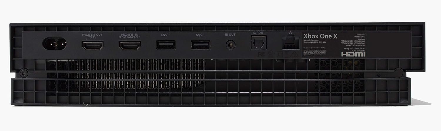 Microsoft Xbox One X 1TB Black (Console Only) (Renewed)