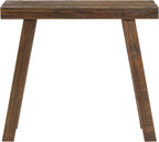 Alaterre Furniture Lawas Solid Wood Console Table - 36 Inch Modern Farmhouse Small Entryway Table - Easy Assembly Living Room Furniture for Behind The Couch, Entryway, or Hallway (Brown)