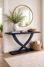 Rasmus Console Table - Navy Blue