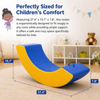 Sensory Rocking Chair with Waterproof PU Cover,High-Density Foam Portable Sensory Chair for Kids-Classroom Rocker for Focus & Engagement