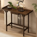 Altar Table Buddha Altar Table with Storage Drawer for Home Retro Chinese Style Altar Shel ffor Incense and Pray for Living Room, Study Room 80cm/31.4in