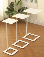 Compact Side Table with Storage Shelf - Multi-Functional End Table for Living Room, Bedside, Coffee Table Balcony(Black,28x28x60cm)