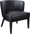 Boss Office Products Black Boss Office Ava Quilted Guest, Accent Or Dining Chair, 29" d x 25.5" w x 28" h (B529QBK-BK)