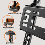 IWORBOARD 24 32 40 42 inch Fixed TV Monitor Wall Mount for 14-43 inch LED LCD Screen, Low Profile Small RV TV Mount, Easy Slim Flat Wall Bracket, Max VESA 200x200mm, 66lbs, Single Stud