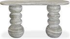 Tov Furniture Hyre Faux Stone Indoor/Outdoor Concrete Console Table