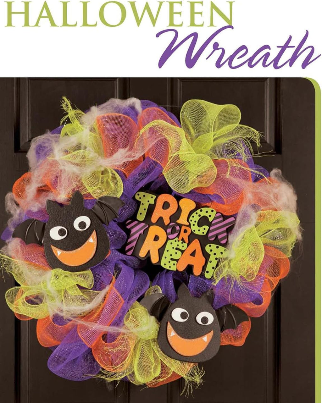 Leisure Arts-Deco Mesh Wreaths