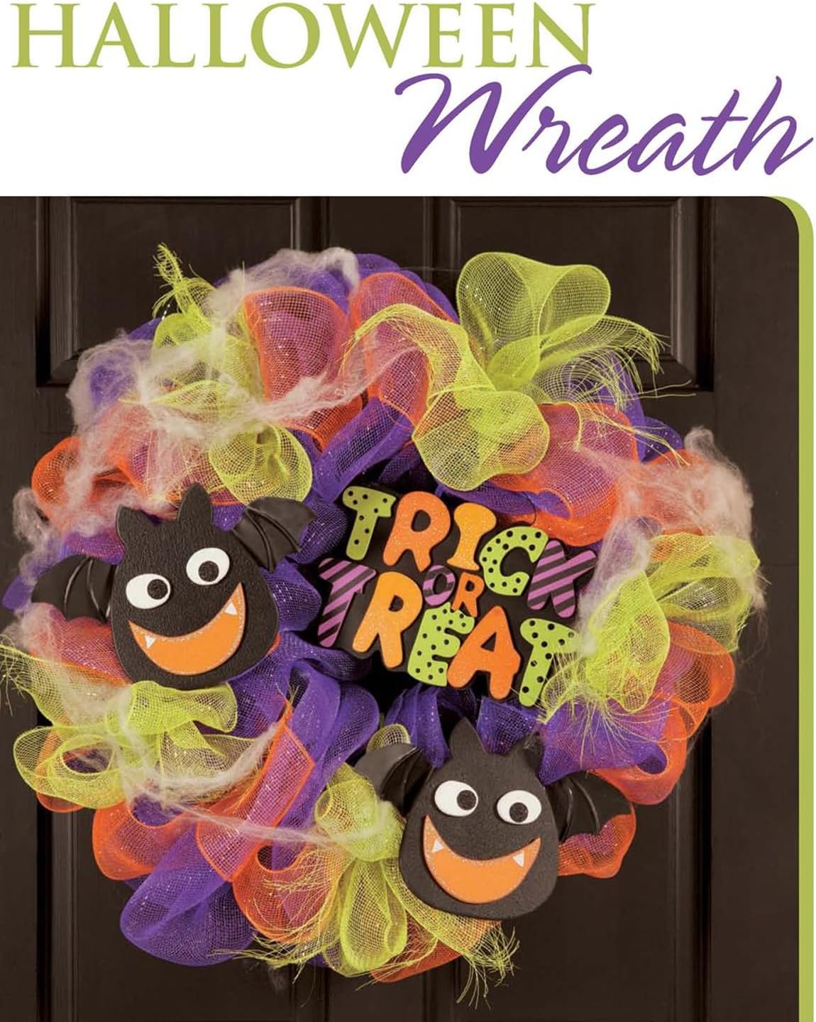 Leisure Arts-Deco Mesh Wreaths