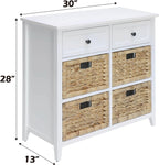 Storage Locker with 4 Drawers, Console Cabinet Pantry Cabinet for Living Room Entryway,for Kitchen Home