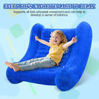 Sensory Rocker Chair for Kids, 42” x 42” x 46” Air Cloud Rocker, Inflatable Sensory Chair for Child with Autistic & ADHD, Indoor/Outdoor Toddler Rocking Chair-Includes Electric Air Pump