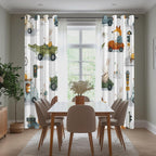 Cartoon Animals Kids Curtains for Boys Bedroom, City Street Car Vehicles Blackout Curtains 39 Inches Long, Thermal Insulated Short Window Drapes for Nursery & Room Decor 27.5Wx39L