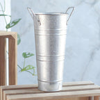 Multipurpose Sturdy Metal Vase Stand Holder Freestanding Decorative Rack for Canes Walking Stick and Magazines