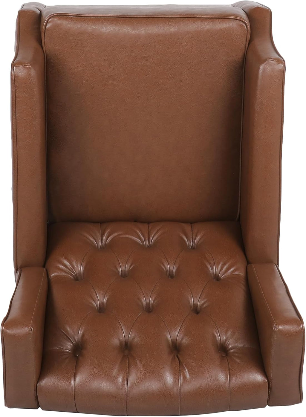 Rocking Chair Nursery, Rocker Chair with Wingback,Solid Wood Frame Armchair with Arm for Nursery, Living Room, Bedroom