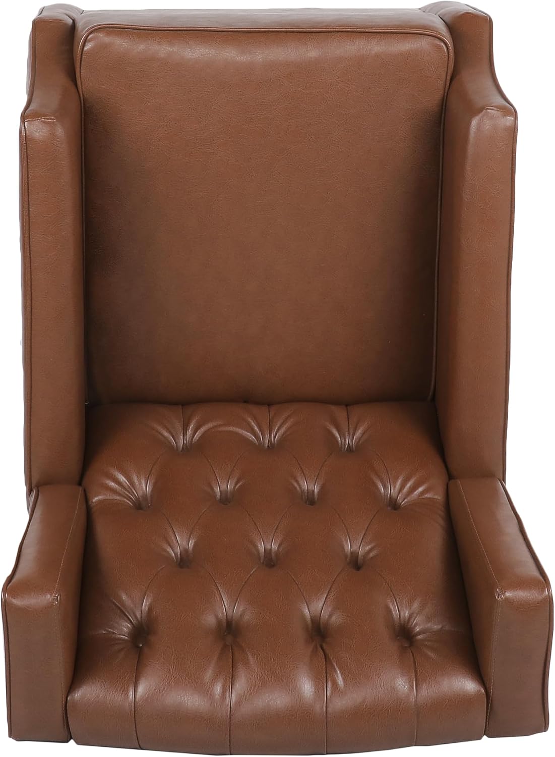 Rocking Chair Nursery, Rocker Chair with Wingback,Solid Wood Frame Armchair with Arm for Nursery, Living Room, Bedroom