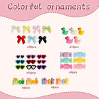50 Set Personalized Cheer Pins Spirit Clip Kit, Wooden Color Clothespins with 200 Beads, 58 Resin Charms & Gem Stickers, DIY Team Spirit Pins Making Kit for Sports Party, Classroom & Cheer Events