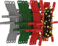 12PCS Rotating Handle Christmas Lights Storage Holder, Efficient & Durable,Tangle-Free Wires, Rope Winder for Ropes, String Lights, Fairy Lights, Wires, Garlands, Beads, Cords