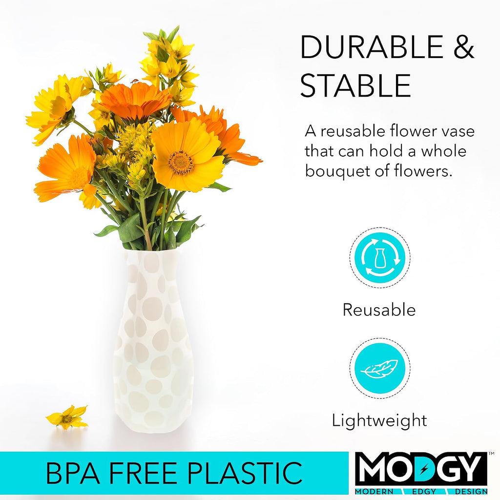 Modgy Polkie Collapsible Vase, 1 EA