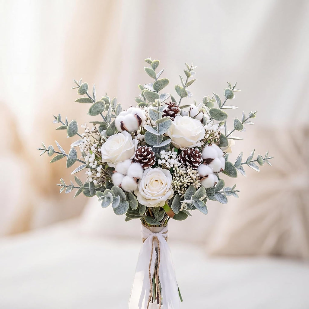 60 Pcs Mini Eucalyptus Stems 6 Inch Artificial Greenery Stem for DIY Bridal Wedding Vase Bouquet Floral Arrangement Centerpiece Baby Shower Home Table Decor Floating Candles
