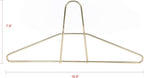 Quality Hangers Metal Hangers – Heavy Duty Hangers – Anti Theft Wire Hangers Suitable for Suits Coat Jacket – Hangers for Shuls Gyms Retail Stores Hotels – Can Carry Up to 200LBs (Gold, 60 Pack)
