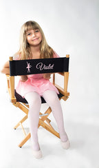 Filmcraft Junior Director's Chair - Kids and Pets - Shortest Professional Director's Chair 15.5" inch seat Height for Set, Stage and Studio