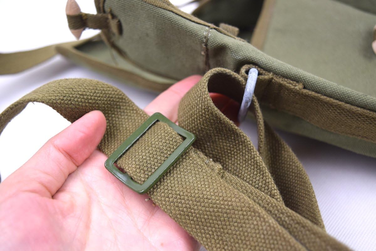 Surplus Vietnam War Period Chinese Military Drum Mag Pouch