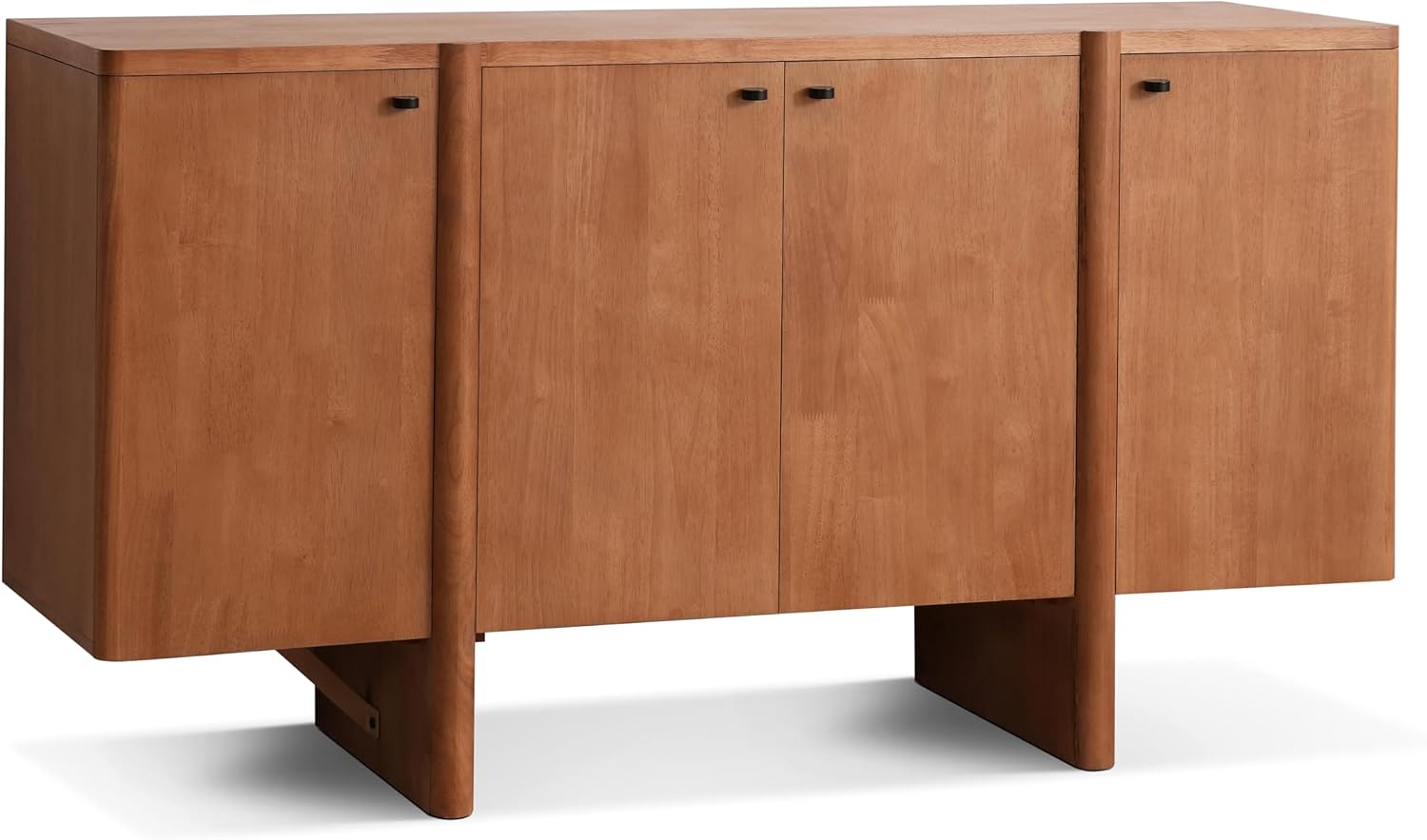Merax Modern Sideboard Buffet Cabinet,55.0" Wide Elegant Entryway Table for Hallway Entryway Living Room Dining Room,Natural