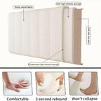 Outdoor/Indoor Bench Cushion Velours Teddy - 120/150/90/100/80cm×30cm 2/3 Seater Long Seat Cushion with Non-Slip Backing for Bay Windows,Patio,Porch Furniture(Color3,140x30cm/55x12in)