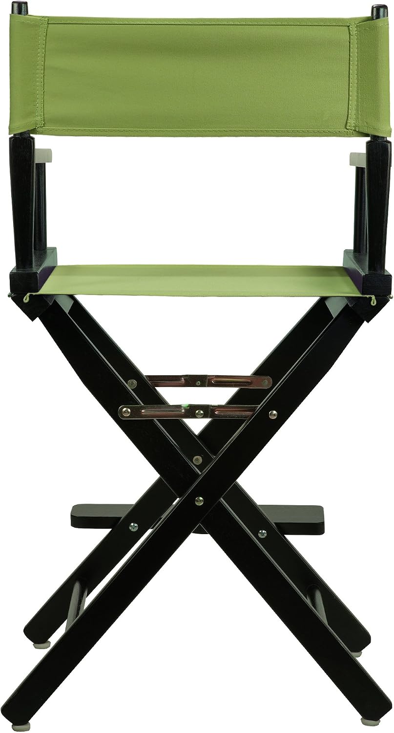 Casual Home 220-02/021-72 Director Chair 24" - Counter Height BlackFrame/Lime Green Canvas