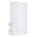 Letmxiu Premium Crib & Toddler Mattress,100% Knitted Fabric, Premium Fleece Surface-Hypoallergenic, 5" Thick Firm Soft Crib Mattress, Non-Toxic - Fits Standard Cribs & Toddler Beds