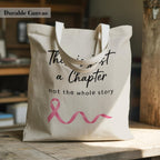Aesthetic Inspirational Gift Tote Bag, Gifts for Grandma Mom Friend Canvas Bag with Inner Pocket