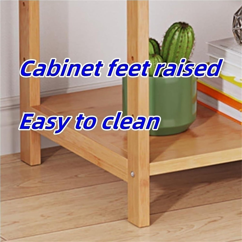 Side Table with Drawer and Open Storage End Table Nightstand Bedside Tables Night Stand Storage Shelf Lightweight