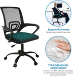 Bonzy Home Ergonomic Conference Room Chairs Set of 8, Rolling Office Chairs with Wheels, Mesh Computer Desk Chair with 360°Swivel, Height Adjustable, 8 PCS