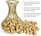 Wine Cork Holder – Elegant Wine Decor & Decorative Cork Holder, Wire Container for Corks with Wine Cork Holders Decorative Style, Holds 75 Corks Freestanding, Perfect for Home Bars, Restaurants