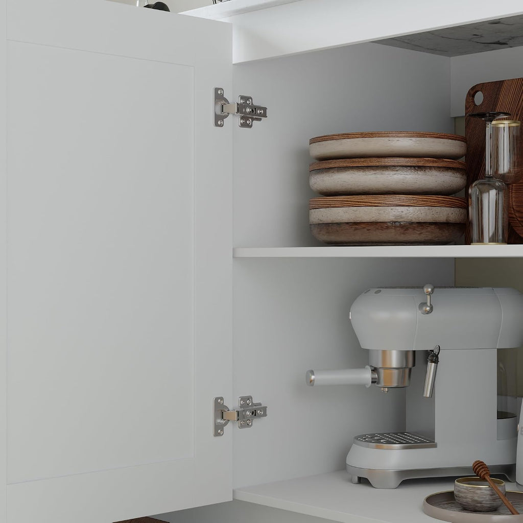 Timechee Modern Kitchen Pantry Storage Cabinet with Wall Cupboard Set, Large Pantry Cupboard Cabinet with Doors and Shelves, Drawers, Kitchen Storage Buffet Sideboard Set for Dining Room, Living Room