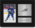 HWC Trading Auston Matthews Toronto Maple Leafs Gifts Printed Signed Autograph Picture for Ice Hockey Fans - US Letter (ID-007389)