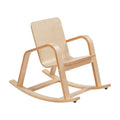 ECR4Kids Bentwood Rocking Chair with Armrests, Montessori Furniture, Natural