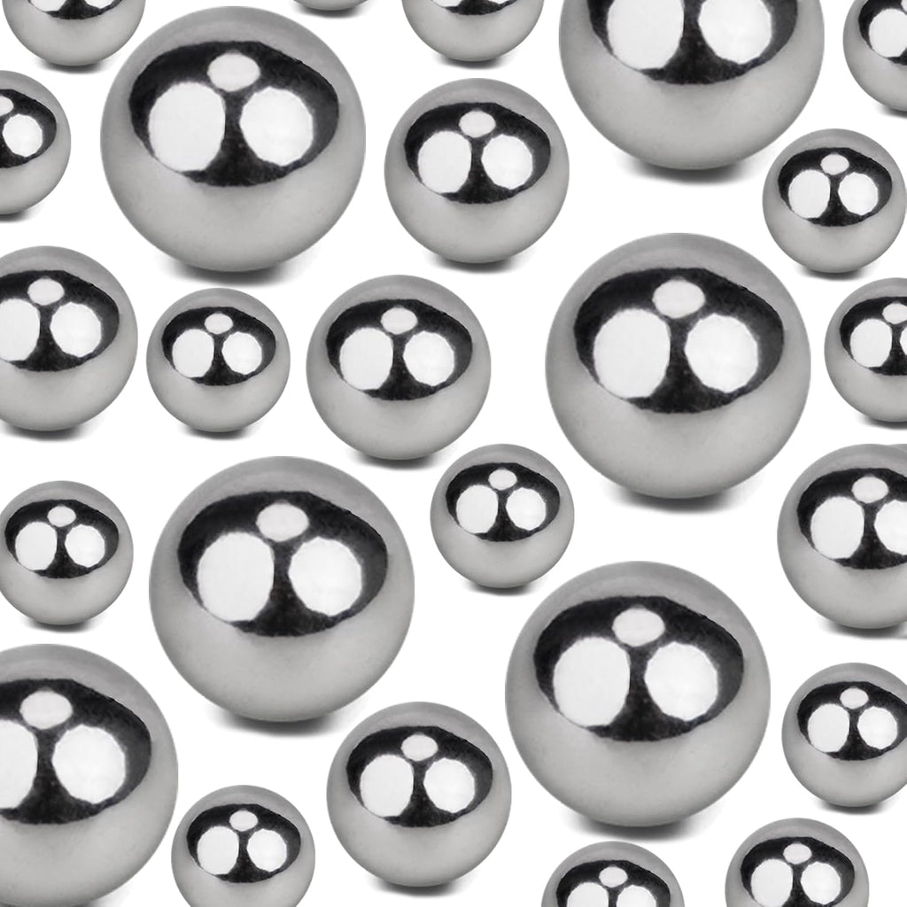 150Pieces Floating NO Hole Pearls for Centerpiece Glass Vases,Floating Silver Pearls Beads for Tall Vase Filler Floatings Candles for Wedding Table Decor