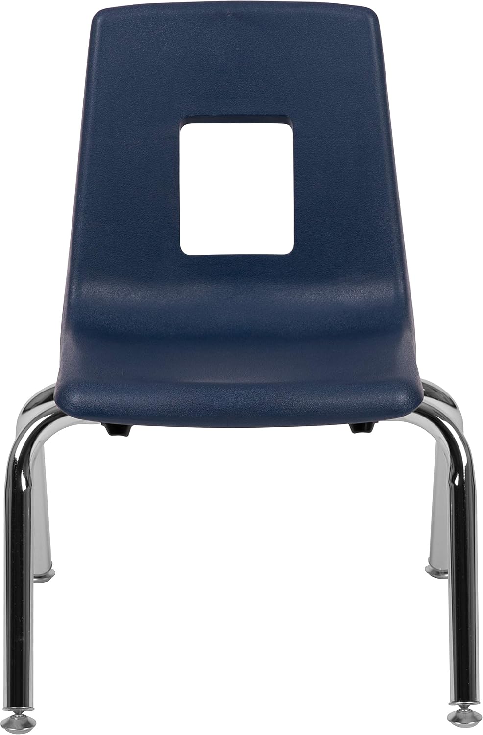 EMMA + OLIVER Navy Student Stack School Chair - 12-inch