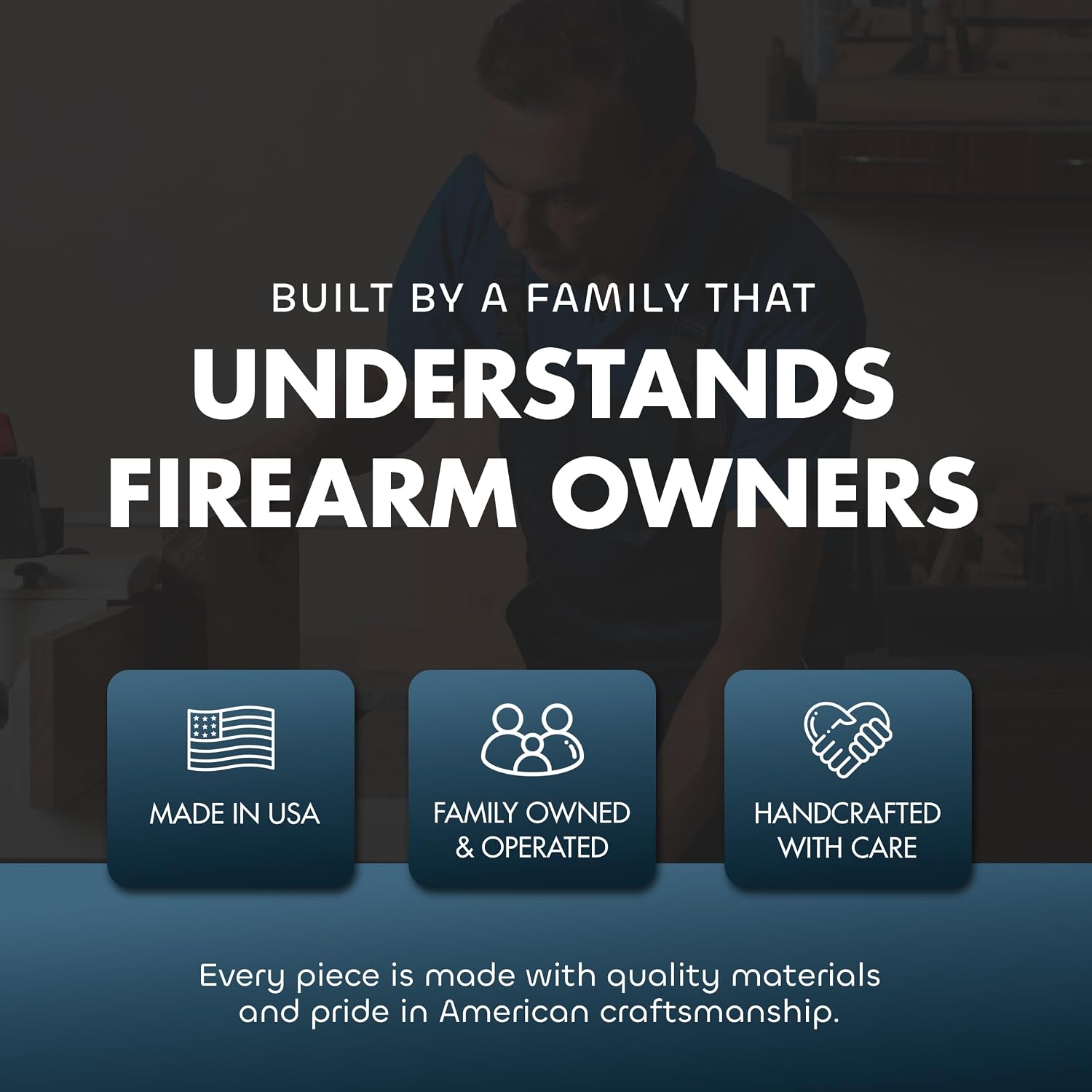 Bellewood Designs Family Tree Hidden Gun Safe Concealment Furniture | Concealed Shelf, Home Self Defense, Secret Compartment, Handmade in the USA