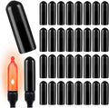 250Pcs Christmas Light Covers, No Glow Caps, Soft Rubber String Light Caps, Blackout Cap Covers to Hide The Extra Lights Not Needed for 5mm Diameter Glass LED String Lights