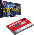 Kinhank 2TB Game Hard Drive, Built-in 120000+ Games, Batocera 33 System, External Hard Drive Compatible with Mac OS/Linux/Windows XP/7/8/10/11, Portable HDD, USB 3.0